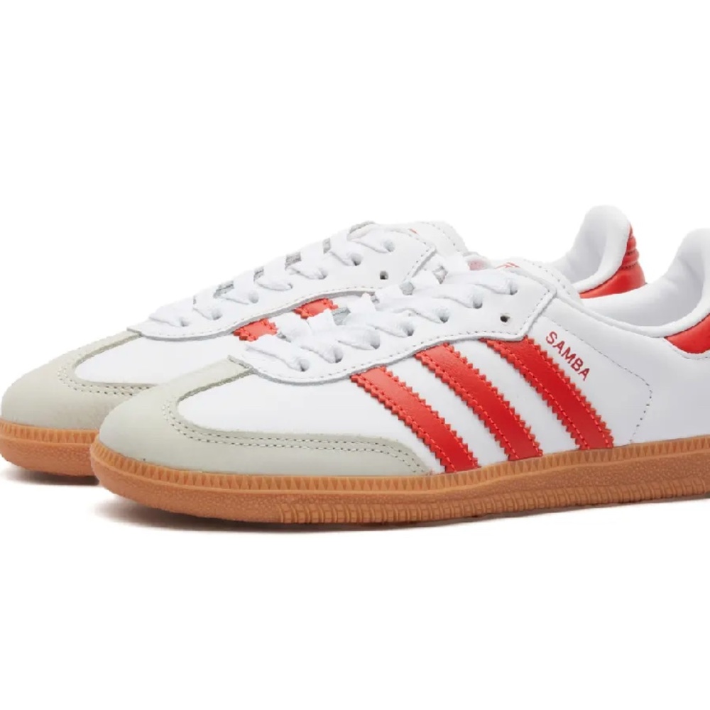 Unworn Adidas Samba OG in Solar Red